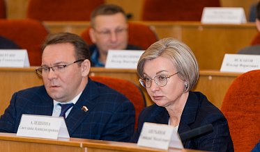 Заседание Законодательного Собрания Оренбургской области